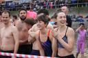 People taking part in a previous New Year's Day dip in Sheringham