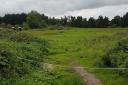 The field where the dog walking facility plans was outlined the have been built near Beccles Common