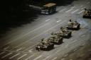 Stuart Franklin 'The Tank Man' stopping the column of T59 tanks in Tienanmen Square, Beijing, China, June 4, 1989.© Stuart Franklin and Magnum Photos