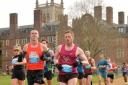 Mark Armstrong at the Cambridge Half Marathon earlier this year