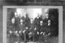 Members of the Great Eastern Railway 1st Locomotive  Sectional Conciliation Board in 1908. A time when a moustache was the order of the day