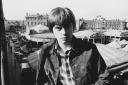 The brilliant Boz Burrell pictured overlooking King’s Lynn Tuesday Market Place in 1966