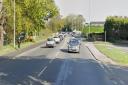 A tyre was thrown at a moving vehicle in Costessey