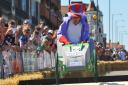 High speed fun at the Cromer Carnival Soapbox Derby. Photo by Simon Finlay