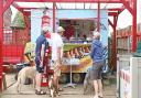 Sarnies by the Sea near Happisburgh Lighthouse