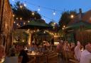 Customers dining al fresco at No. Twenty9 in Burnham Market.