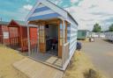 Beach Hut 3 at North Beach in Heacham.