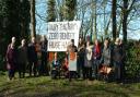 Some 63pc of parishioners in the tiny Norfolk community of Wellingham gathered on Sunday to protest the plans.