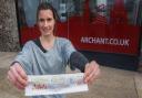 Reporter Sophie Wyllie holding a Cash For Charities campaign coupon. Picture: Danielle Booden