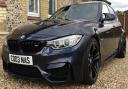 A dark blue BMW was stolen from outside a home on Norwich Road in Dereham