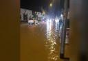 Flooding on the A140 at Long Stratton. Picture: Netherton Steakhouse