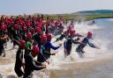 People taking part in the Norfolk Superhero quadrathlon. Supplied by: Norfolk Superhero Challenge