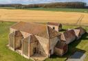 A traditional barn at West Raynham Road, South Raynham, is on the market at a guide price of £550,000 with full planning consent to convert it into a six bedroom home. Picture: Savills