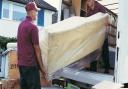 Men loading a removal van. Picture: Getty Images