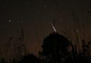 A fireball was spotted in the skies over Norfolk. Picture shows a previous fireball. Picture: supplied by Dan Self