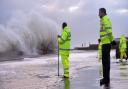 Flooding at Walcott, North Norfolk. PICTURE: Jamie Honeywood