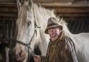 Farmer and artist Joe Godderidge working at his home in Stanfield in 2014. Picture: Matthew Usher.