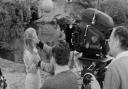 �The Shuttered Room� co-stars Carol Lynley and Oliver Reed on set at Hardingham. Photo: Anglia TV/East Anglian Film Archive