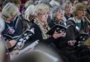 Fakenham Choral Society rehearse for their evening concert in aid of the Norfolk Hospice. Picture: Matthew Usher.