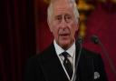 King Charles III during the Accession Council at St James's Palace, London, where King Charles III is formally proclaimed monarch. Charles automatically became King on the death of his mother, but the Accession Council, attended by Privy Councillors,