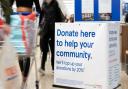 The new Trussell Trust donation point at Tesco Extra in Dereham, means shoppers can drop off long-life food whenever they are in store, with the supermarket topping up customer donations by 20pc in the form of a cash donation.