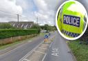 The A148 Holt Road has been closed near Fakenham following a two-car crash