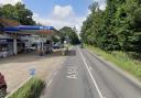 The A148 in Little Snoring near Fakenham where the crash happened