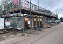 The development by North Norfolk District Council (NNDC) saw the roof fitted onto the state-of-the-art toilet block and Changing Place which is set to open at Queens Road car park in Fakenham