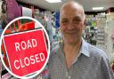 Nigel Maidstone is one of the traders unhappy with the number of ongoing roadworks in Fakenham