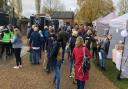 There are indoor and outdoor stalls at the Norfolk Artisan Fair in Spring