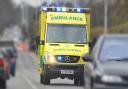 Two people have been taken to hospital following two separate crashes on the A148