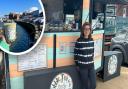 Kelly Thomas from Stanhoe officially opened Bubble Tea by the Sea at Wells Quay on April 29