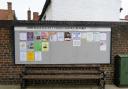 aboutDereham unveiling the restored notice board in the town