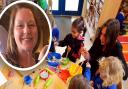 Helena Deakin (inset) has helped to set up Little Gillies, a new daycare centre opening in Wells-next-the-Sea