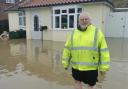 Barry Herber was among the people in Attleborough affected by flooding