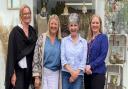 Fakenham Shop Manager Nicola Kendle (right) alongside (from left) Cluster Manager Naomi Munro, Area Manager Fran Elliott and Sales Assistant Lesley Hughes