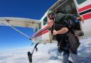 Man overcomes fear of heights to raise funds for dementia charity