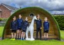 Students from White Women Lane School with their Mini G