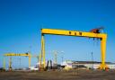 The Harland & Wolff shipyard in Belfast, which famously built the Titanic (Liam McBurney/PA)