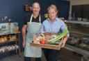 Idan and Hannah Whyman-Naveh in the new Shadowthorpe Farm Shop at Creake Abbey Picture: Sonya Duncan