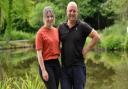 Kelly and Lee Carver at the East Bilney Lakes