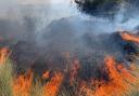 A fire broke out off the coast of Wells-next-the-Sea