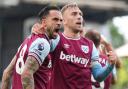 Danny Ings (left) rescued a late point for West Ham (Zac Goodwin/PA)