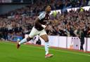 Jhon Duran celebrates scoring Aston Villa’s winner (Bradley Collyer/PA)