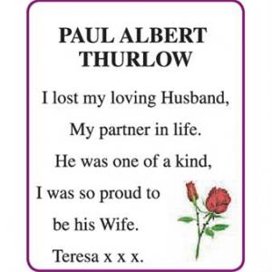 PAUL ALBERT THURLOW