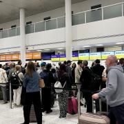 Flights have been cancelled and heavy queues have filled airports across the country