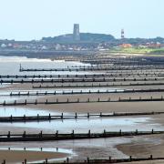 Looking down the beach from Mundesley towards Walcott and Happisburgh. Picture: Mark Bullimore