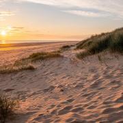 Sunrise at Holkham Beach. Picture: Neal Trafankowski / iWitness24