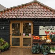 Algy Garrod pictured outside his farm shop