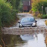 Flooding in west Norfolk